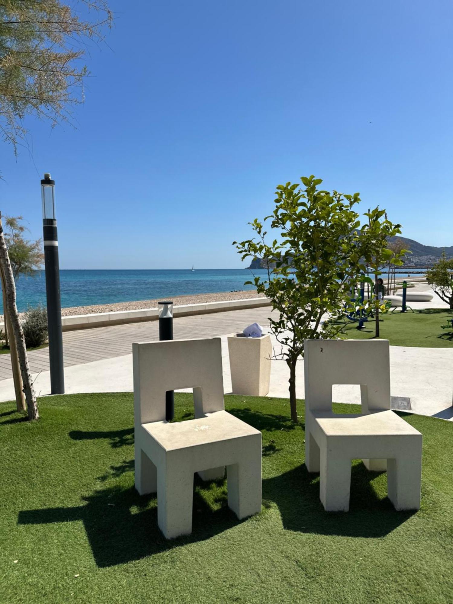 Precioso Apartamento De 3 Dormitorios Con Acceso Directo A La Playa Altea Esterno foto